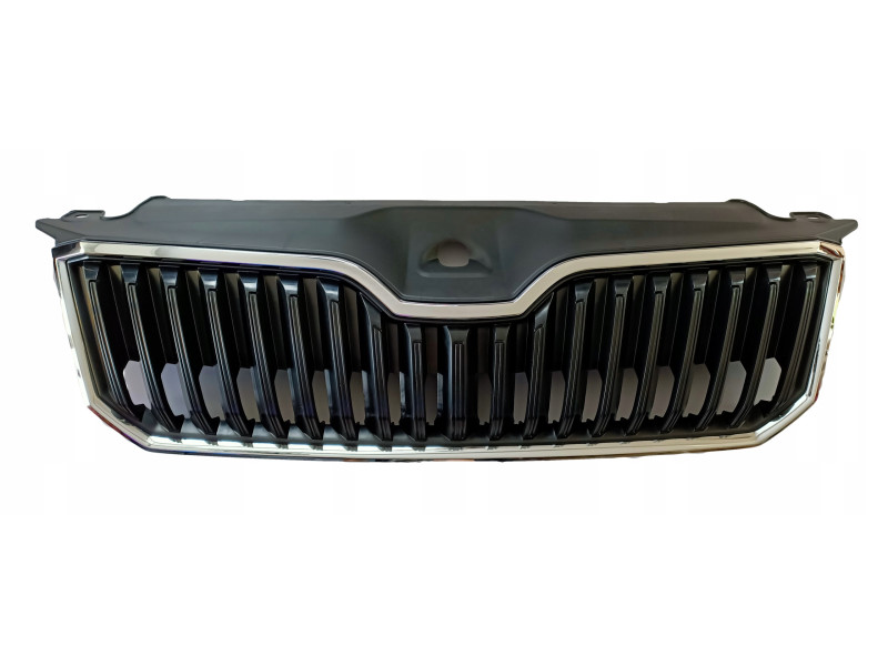 Решітка радіатора Skoda Superb 3V 15-19 (Тайвань) хром рамка 3V0853653