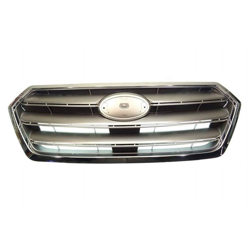 Решітка радіатора Subaru Legacy 15-18 (Китай) сірий металік / хром 91121AL00A