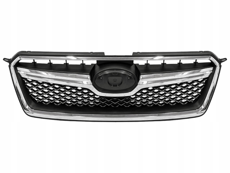 Решітка радіатора Subaru XV 15-17 (Тайвань) чорна, з хром. молдингами 91122FJ050, 91122FJ070, 91122FJ090