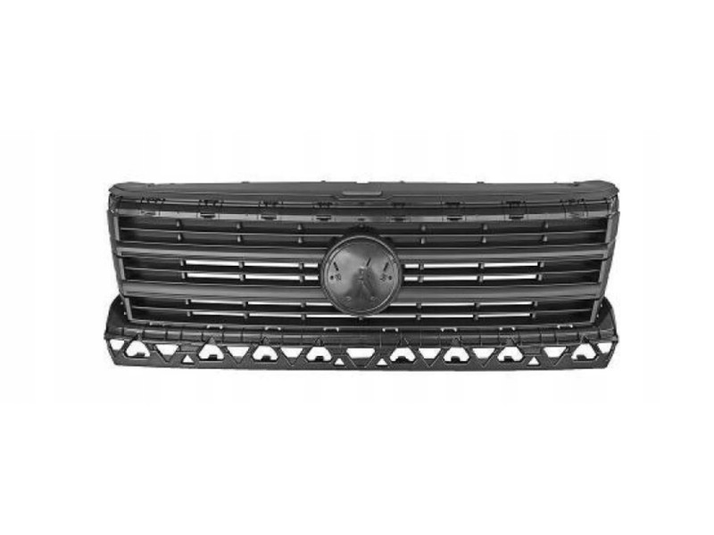 Решітка радіатора VW Crafter 2 16- (Тайвань) чорна, без молд. 7C0853653D