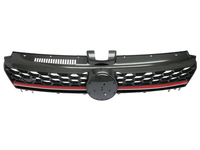 Решітка радіатора VW Golf 7 GTI 12-17 (Polcar) 5G0853651AJBTU, 5G0853651APBTU