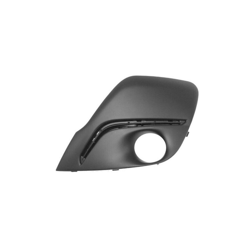 Решітка переднього бампера ліва Peugeot 107 12-14 (Тайвань) під DRL 1607987780