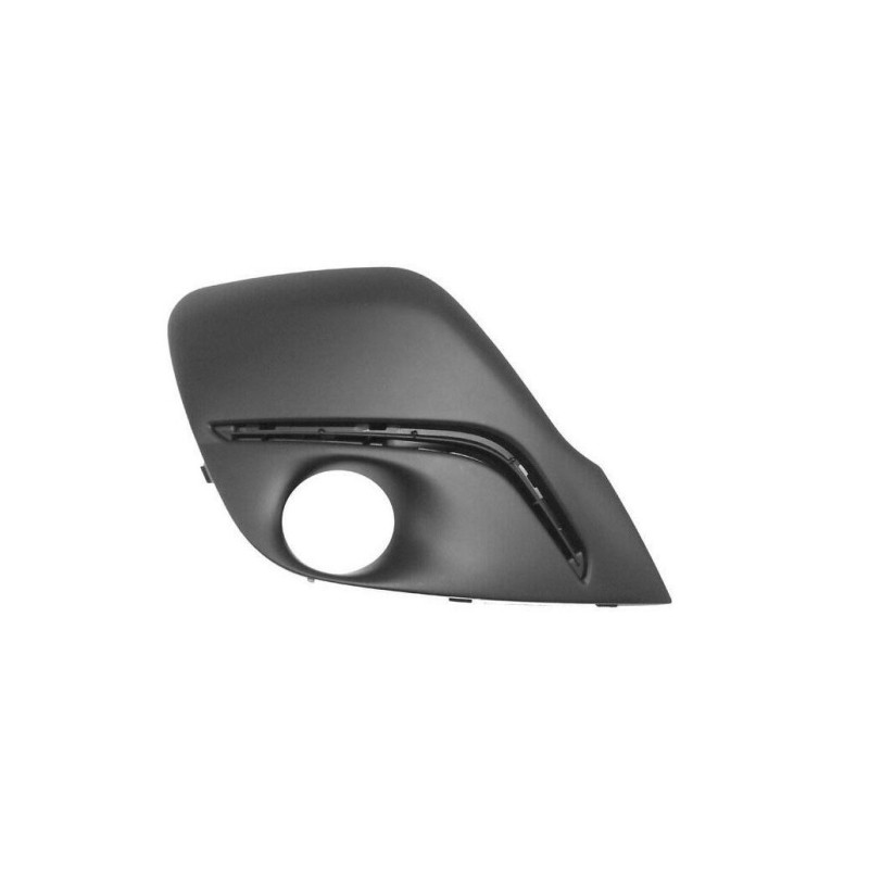 Решітка переднього бампера правий Peugeot 107 12-14 (Тайвань) під DRL 1607987580