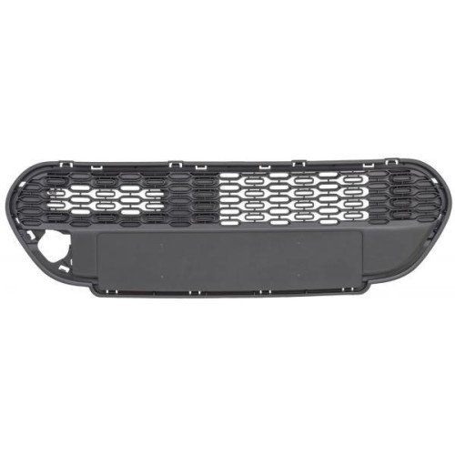 Решітка переднього бампера середня Peugeot 107 2012-2014 (Тайвань) 1607988480