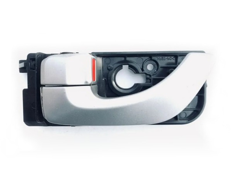 Внутрішня ручка передніх дверей ліва Hyundai Sonata NF 2005-2008 Китай сірий металік