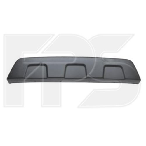 Спойлер заднього бампера Ford Ecosport 2017-2022 (Тайвань) чорний, текстура