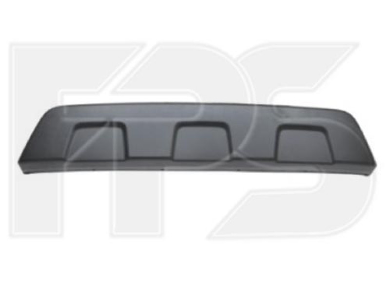 Спойлер заднього бампера Ford Ecosport 17- (Тайвань) чорний, текстура