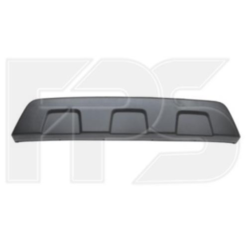 Спойлер заднього бампера Ford Ecosport 17- (Тайвань) чорний, текстура