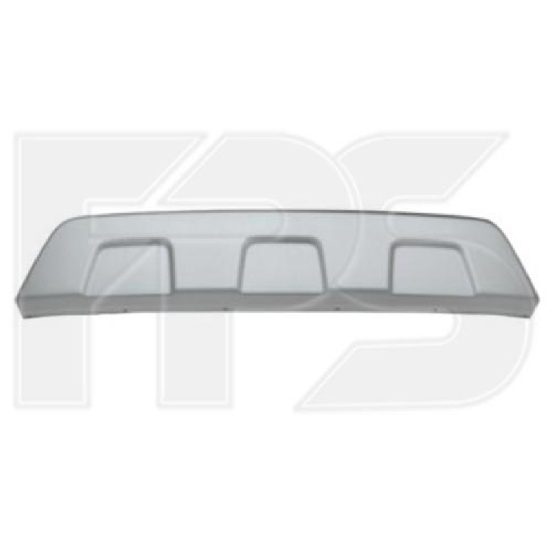 Спойлер заднього бампера Ford Ecosport 17- (Тайвань) сірий , текстура