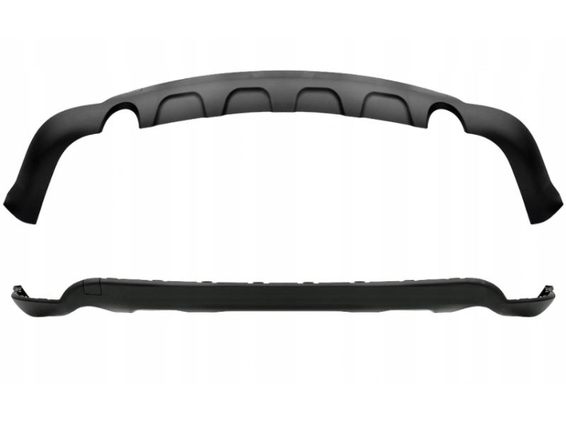 Спойлер заднього бампера Dodge Journey SXT 08-19 (Signeda) два вихлопи 68088787AB