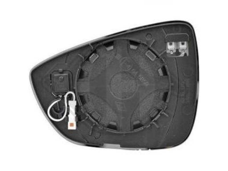 Вкладиш дзеркала правий (обігрів, датчик сліпої зони) Ford Focus 4 2018- Тайвань JX7B-17K740-KA