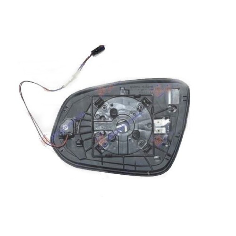 Вкладиш дзеркала правий (обігрів, датчик сліпої зони) Toyota RAV4 2019- (Китай)