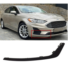 Накладка переднього бампера права Ford Fusion/Mondeo 19- (Тайвань) молдинг чорний текстура KS7Z15266CE