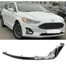 Накладка переднього бампера права Ford Fusion/Mondeo 19- (Тайвань) молдинг хром KS7Z15266AA