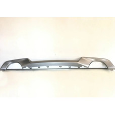 Накладка заднього бампера Ford Explorer 18-19 срібна (Китай) JB5Z17K835APTM 