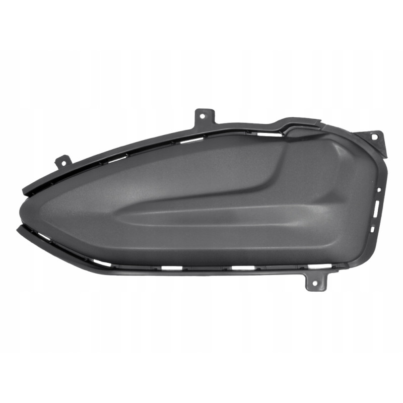 Решітка бампера ліва Ford Edge 18- (Тайвань) без отвору, текстура чорна KT4B-15B201-AW