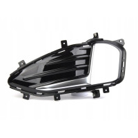 Решітка бампера права Ford Edge 18- (Тайвань) з отвором,  молдинг хром