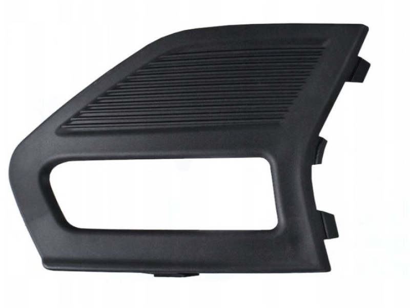 Решітка переднього бампера ліва Ford Fusion, Mondeo 19- SE/SEL (Тайвань) з отвором, матова текстура