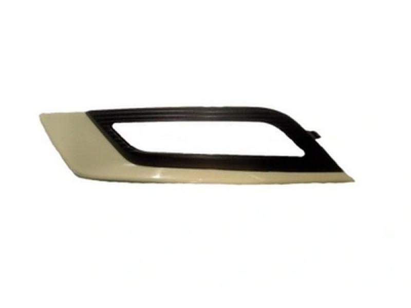 Решітка переднього бампера ліва Ford Mondeo, Fusion 17-19 (TP) під птф H8, під фарб. HS7Z17B814BB