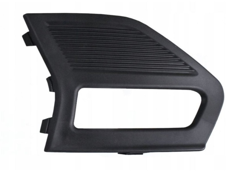 Решітка переднього бампера права Ford Fusion, Mondeo 19- SE/SEL (Тайвань) з отвором, матова текстура