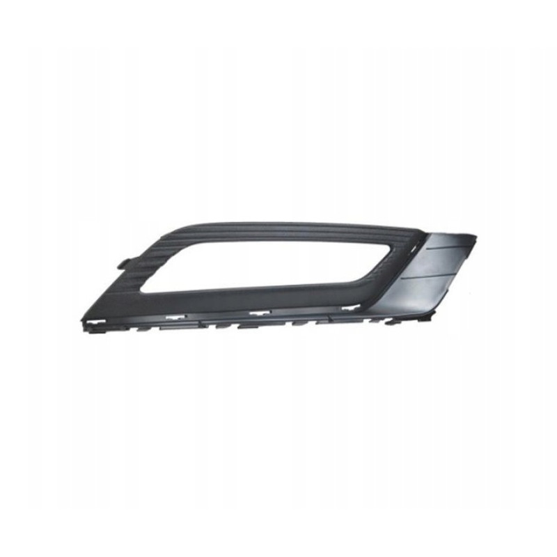 Решітка переднього бампера права Ford Mondeo 17 -19, Fusion 17-19 (Тайвань) під ПТФ H8, чорна текстура