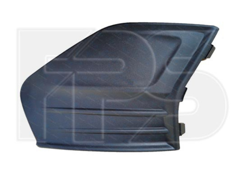 Решітка бампера ліва Ford Fusion/Mondeo 19- (Тайвань) текстура, чорна без отв.