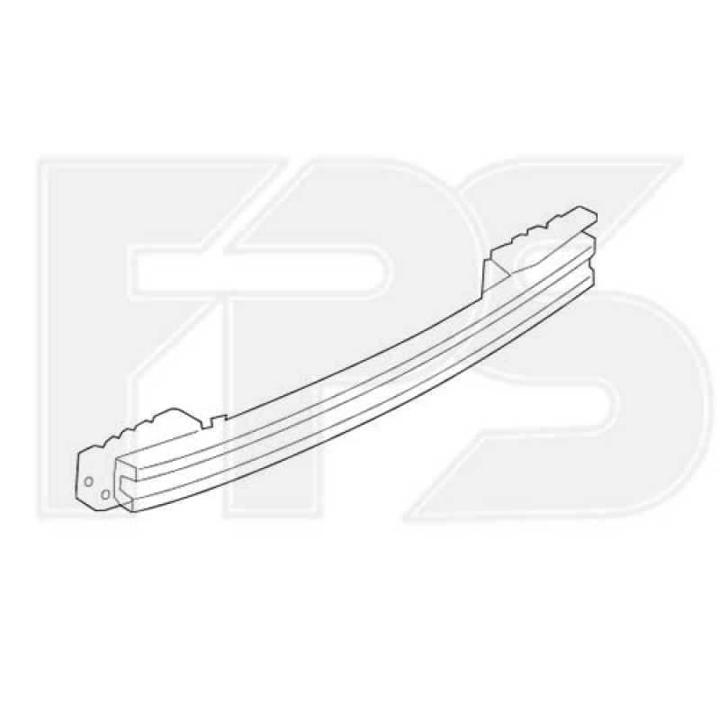 Підсилювач заднього бампера Ford Edge 18- (Тайвань) підсилювач