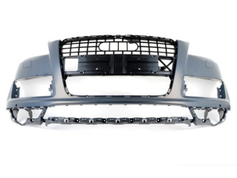 Бампер передній (з омивачами фар, без парктроніків) Audi Q7 2010-2015 Китай 4L0807105KGRU