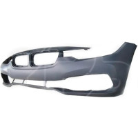 Бампер передній без отворів під парктронік та омивач BMW 3 F30 2016-2019 Тайвань