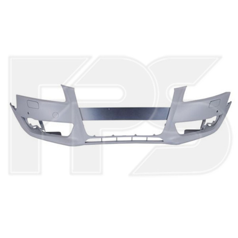 Бампер передній (з отворами для омивача, з парктроником) Audi A5 B8 2007-2011 Китай