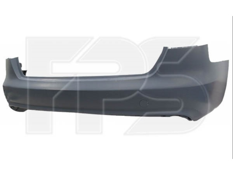 Бампер задній без отворів під парктронік Audi A4 B8 2012-2016 Тайвань