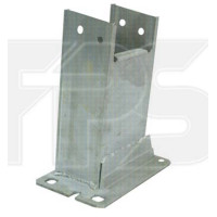 Кронштейн шини переднього бампера лівий Audi A4 B8 08-12 (Тайвань) 