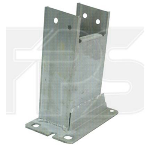 Кронштейн шини переднього бампера правий Audi A4 B8 2008-2012 (Тайвань) 