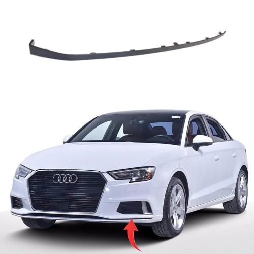Молдинг переднього бампера ліва Audi A3 8V седан 2017-2020 FPS 8V5807533A