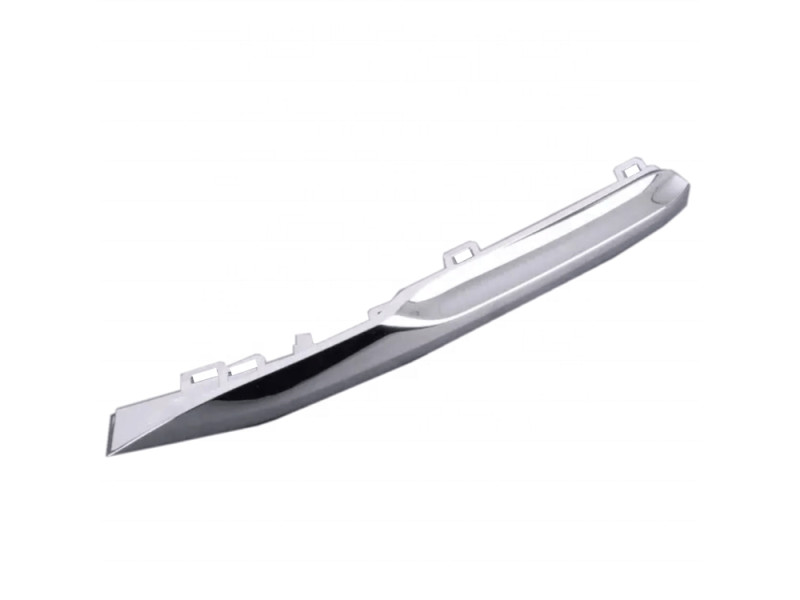 Молдинг решітки в бампері лівий BMW 3 F30 16-19 Standart (Тайвань) сірий металік 51117396841