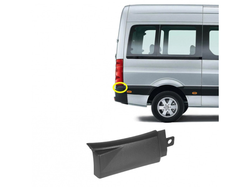 Накладка бампера заднього права VW Crafter 2006-2017 DPA 2E1807418