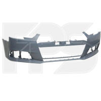 Бампер передній Audi A4 B9 2016- Китай без отворів