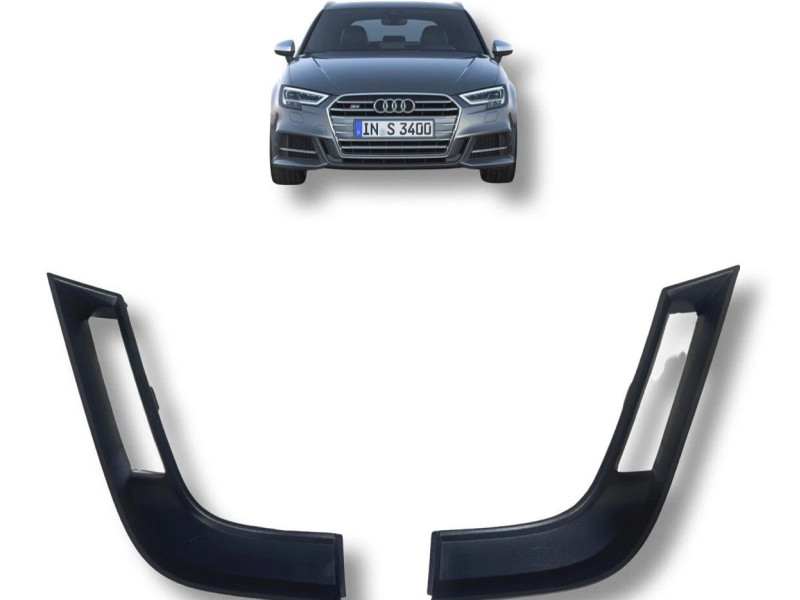 Решітка переднього бампера ліва Audi A3 8V S-line 2017-2020 FPS 8V3807823