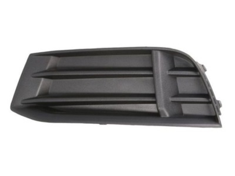 Решітка переднього бампера ліва Audi A3 седан 17-20 (Тайвань) без отвора, чорна 8V5807681AA9B9