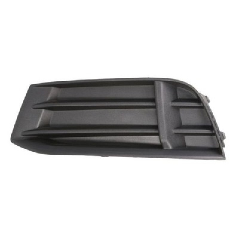 Решітка переднього бампера ліва Audi A3 седан 17-20 (Тайвань) без отвора, чорна 8V5807681AA9B9