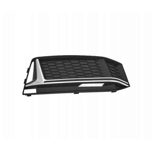Решітка переднього бампера права Audi A4 B9 S-Line 2016-2018 8W0807682K