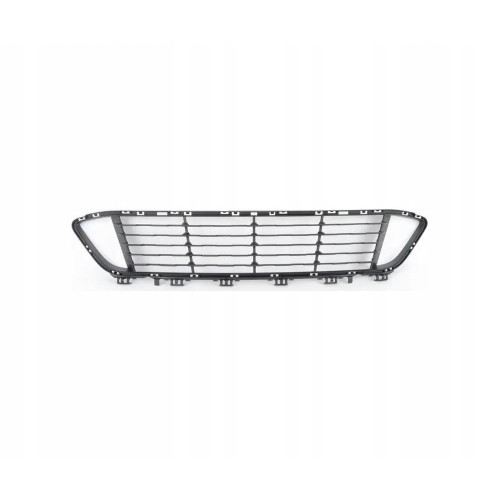 Решітка переднього бампера середня BMW X1 F48 2015-2020 (Тайвань) чорна 51117354773