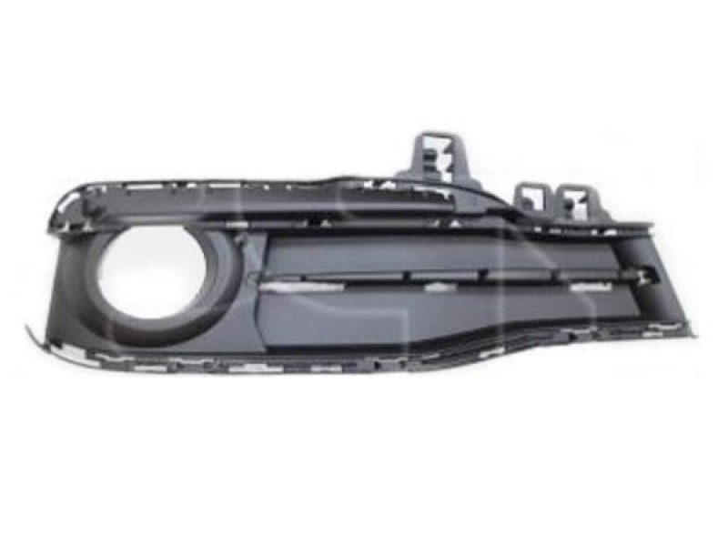 Решітка в бампер права BMW 3 F30 Sport 16-19 (Тайвань) з отв. під ПТФ
