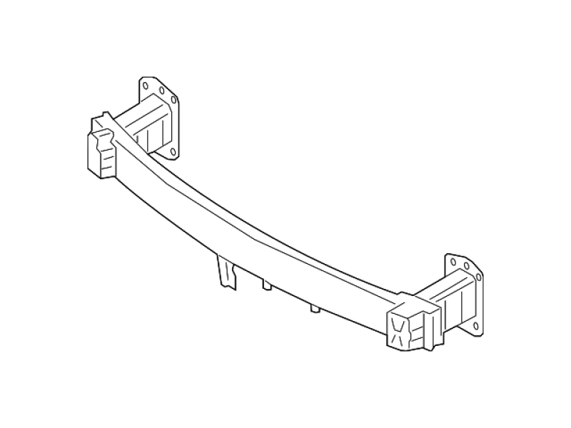 Підсилювач переднього бампера Kia Cerato / Forte USA 18- (Китай) 64900M7000