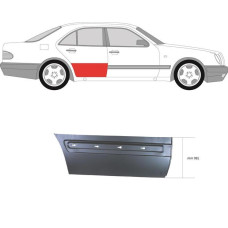 Ремчастина задньої двері права Mercedes E-class W210 (Данія) 