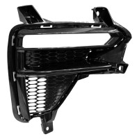 Решітка бампера права Kia Cerato / Forte USA 18- з отв. DRL (Тайвань) глянець 86596M7010