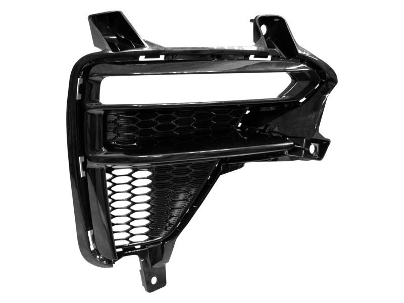 Решітка бампера права Kia Cerato / Forte USA 18- з отв. DRL (Тайвань) глянець 86596M7010