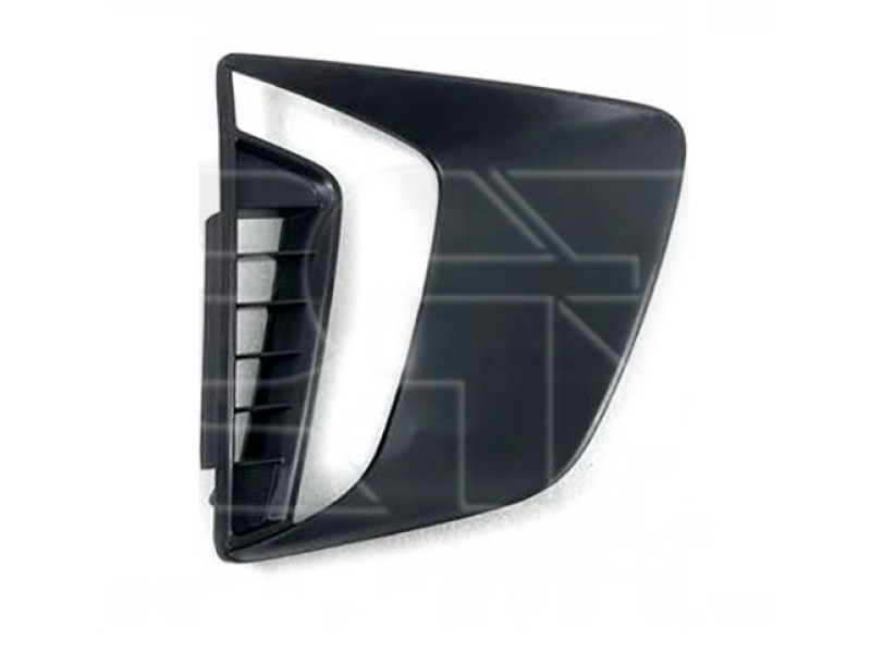 Решітка переднього бампера права Hyundai Ioniq 17- (Тайвань) з отв. під DRL