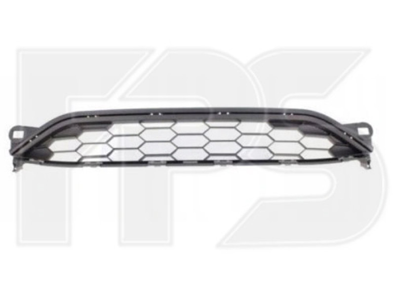 Решітка бампера середня Honda HRV 15-18 (Тайвань) 