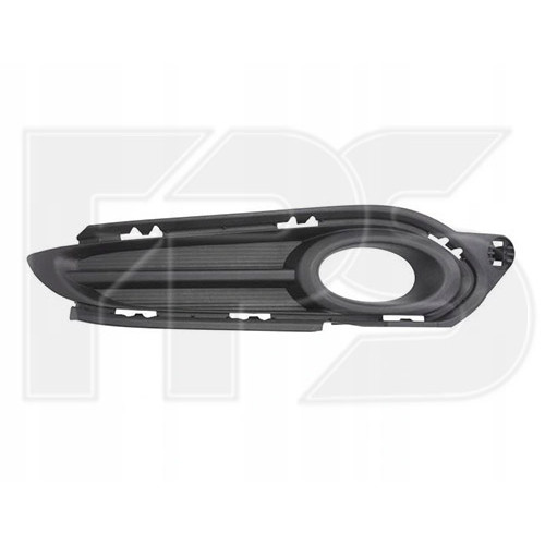 Решітка переднього бампера права Honda HRV 2015-2018 (Тайвань) з отв.